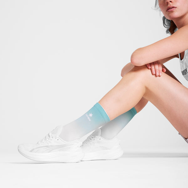 SAYSKY Combat High Socks SOCKEN 1023 - BLUE AOP