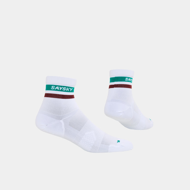 SAYSKY Combat Quarter Socks SOCKEN 101 - WHITE