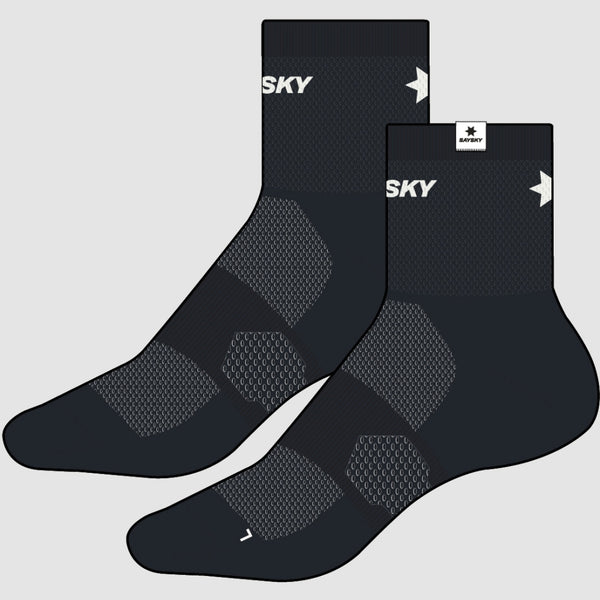 SAYSKY Combat Quarter Socks SOCKEN 901 - BLACK