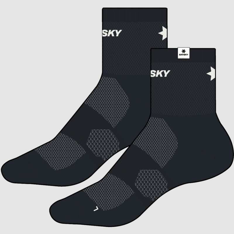 SAYSKY Combat Quarter Socks SOCKEN 901 - BLACK