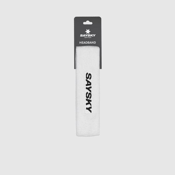 SAYSKY Combat Sweatband ACCESSOIRES WHITE