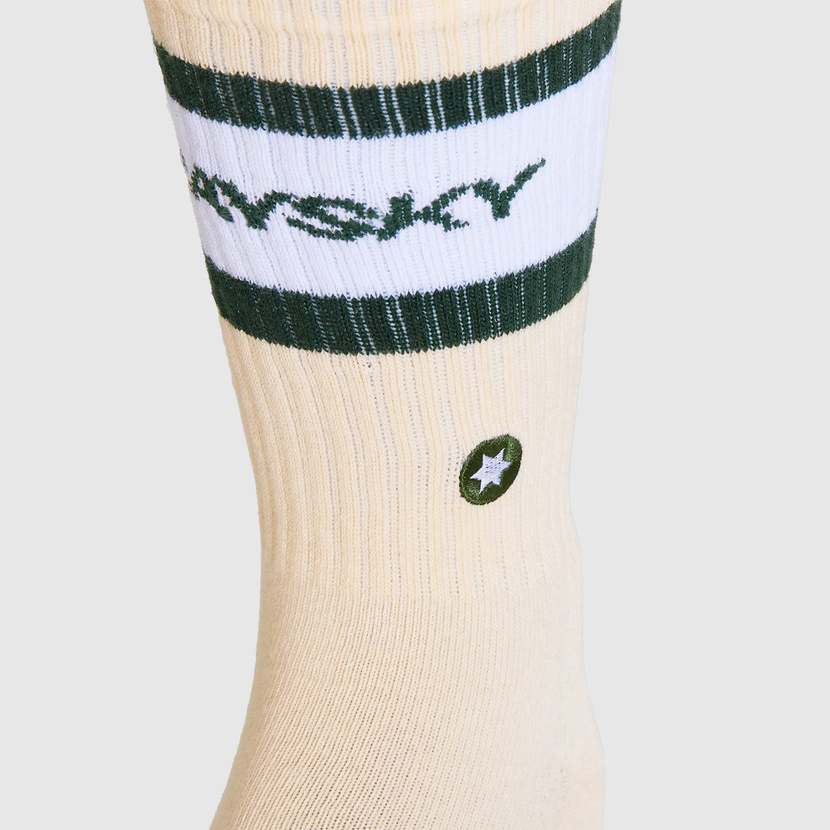 SAYSKY Crew Socks SOCKEN 101 - WHITE