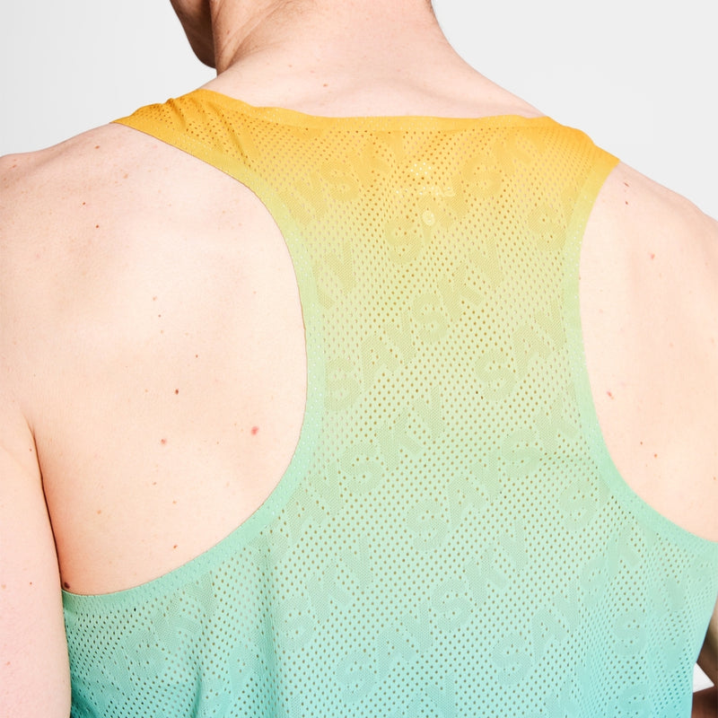 SAYSKY Drip Dye Flow Air Singlet SINGLETS 1032 - BLUE AOP