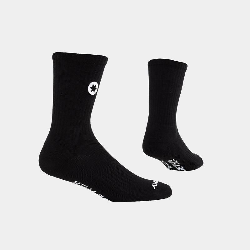 SAYSKY Everyday Crew Socks SOCKEN 901 - BLACK