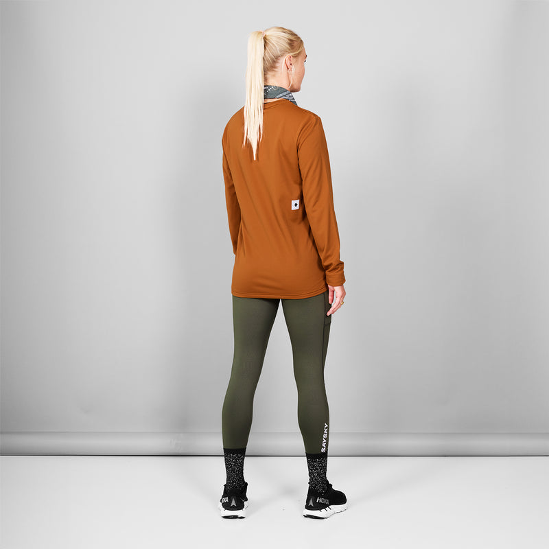 SAYSKY Flow Base Layer LONGSLEEVES 408 - ORANGE