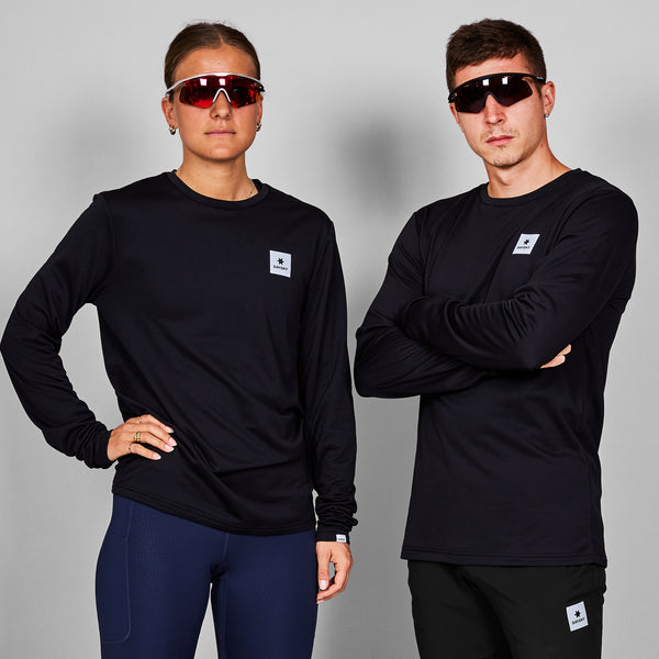 SAYSKY Flow Base Layer LONGSLEEVES 901 - BLACK