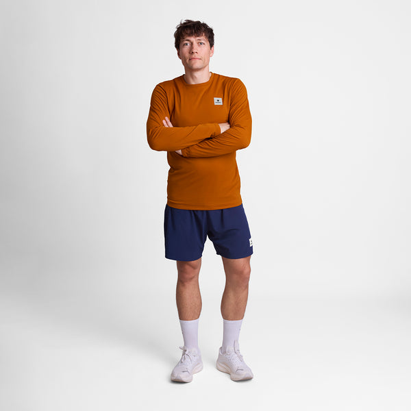 SAYSKY Flow Light Fleece LONGSLEEVES 408 - ORANGE