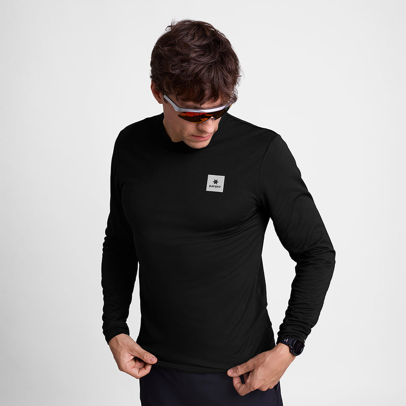 SAYSKY Flow Light Fleece LONGSLEEVES 901 - BLACK