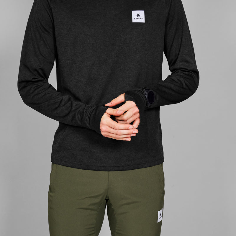 SAYSKY Clean Flow Long Sleeve LONGSLEEVES 9001 - BLACK