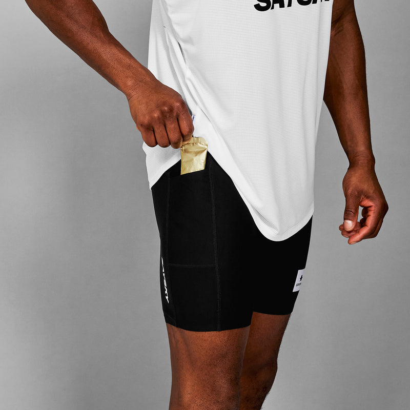 SAYSKY Flow+ Race Short Tights 7'' TIGHTS 901 - BLACK
