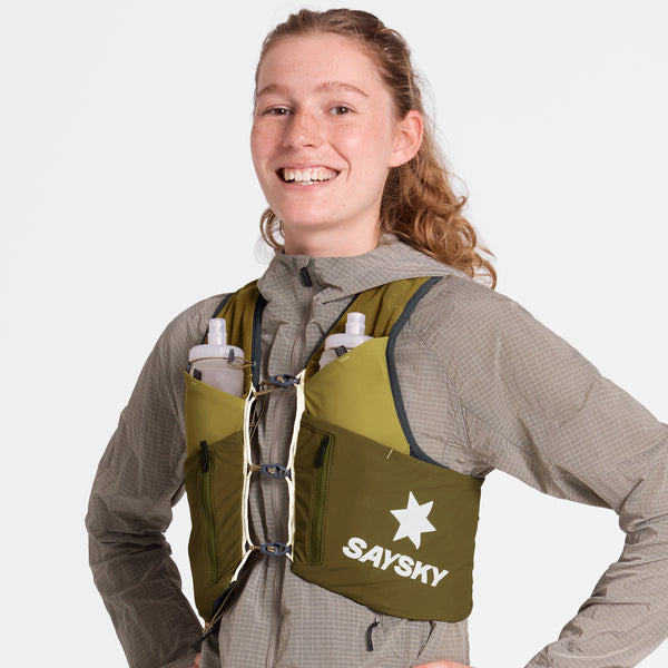 SAYSKY Flow Vest 12L RUCKSÄCKE 310 - GREEN
