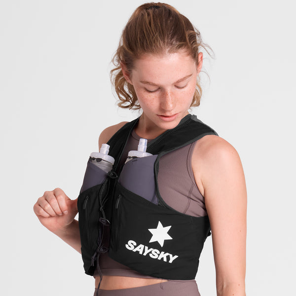 SAYSKY Flow Vest 12L RUCKSÄCKE 901 - BLACK