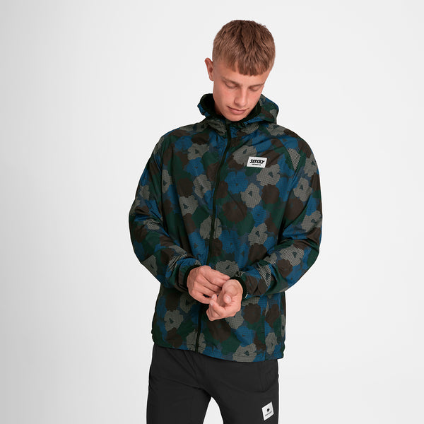 SAYSKY Flower Pace Jacket JACKEN/WESTEN 1046 - BLUE AOP