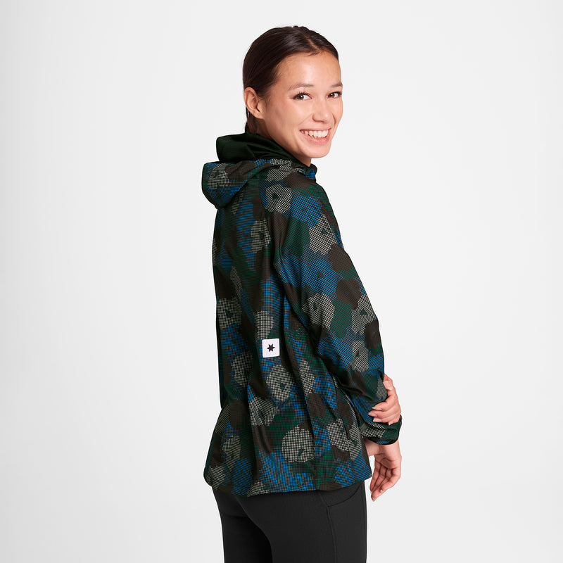 SAYSKY Flower Pace Jacket JACKEN/WESTEN 1046 - BLUE AOP