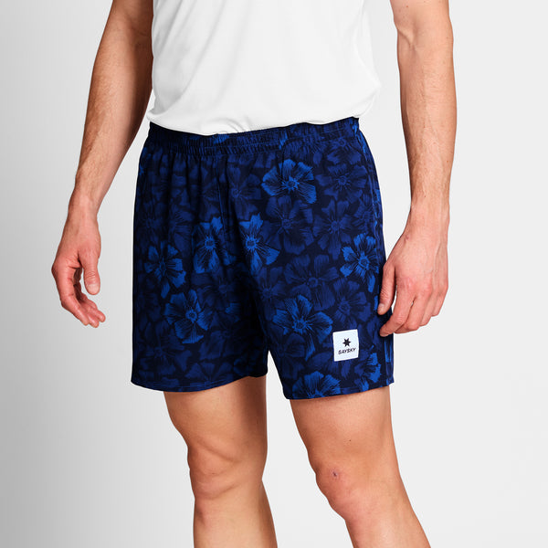 SAYSKY Flower Pace Shorts 5'' SHORTS 1029 - BLUE AOP