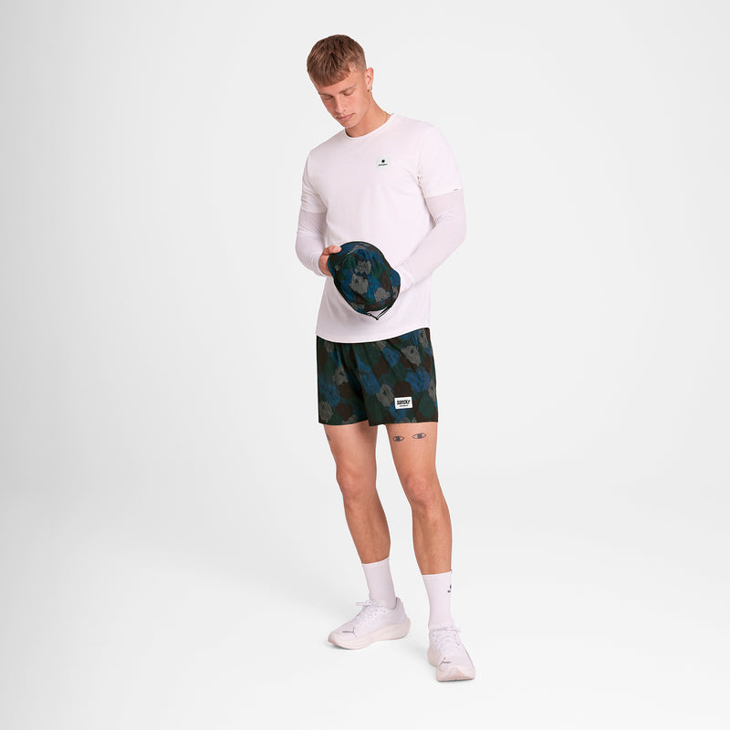 SAYSKY Flower Pace Shorts 5'' SHORTS 1046 - BLUE AOP