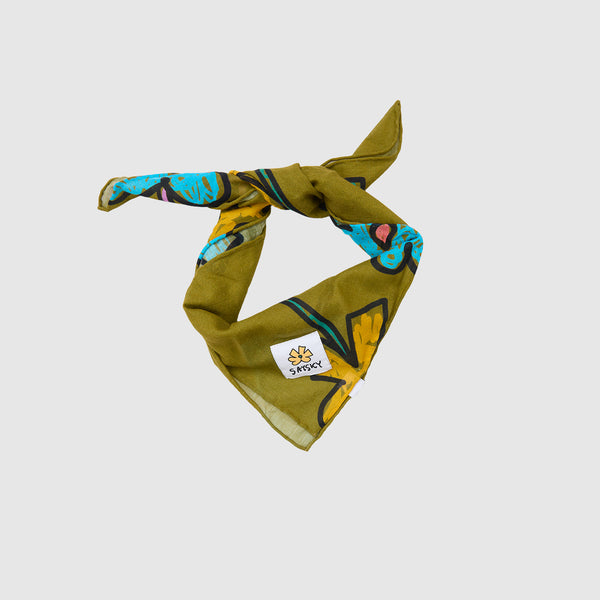 SAYSKY Bandana ACCESSOIRES 1017 - YELLOW