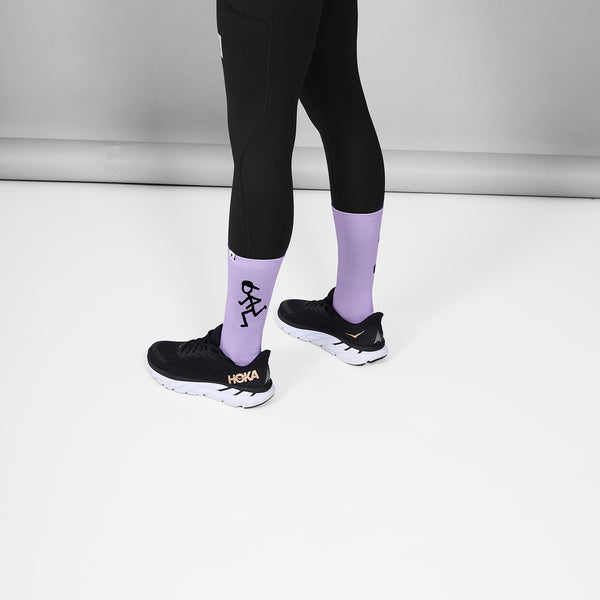 SAYSKY High Graphic Combat Socks 100 SOCKEN 710 - PURPLE