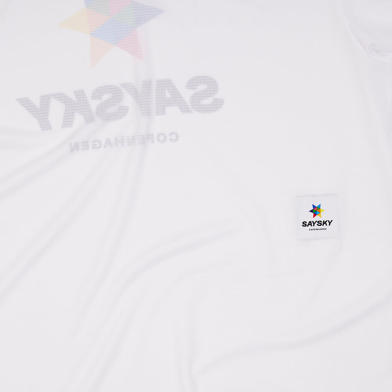 SAYSKY Heritage Flow T-shirt T-SHIRTS 101 - WHITE