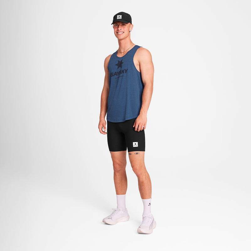 SAYSKY Logo Combat Pro Singlet SINGLETS 2012 - BLUE