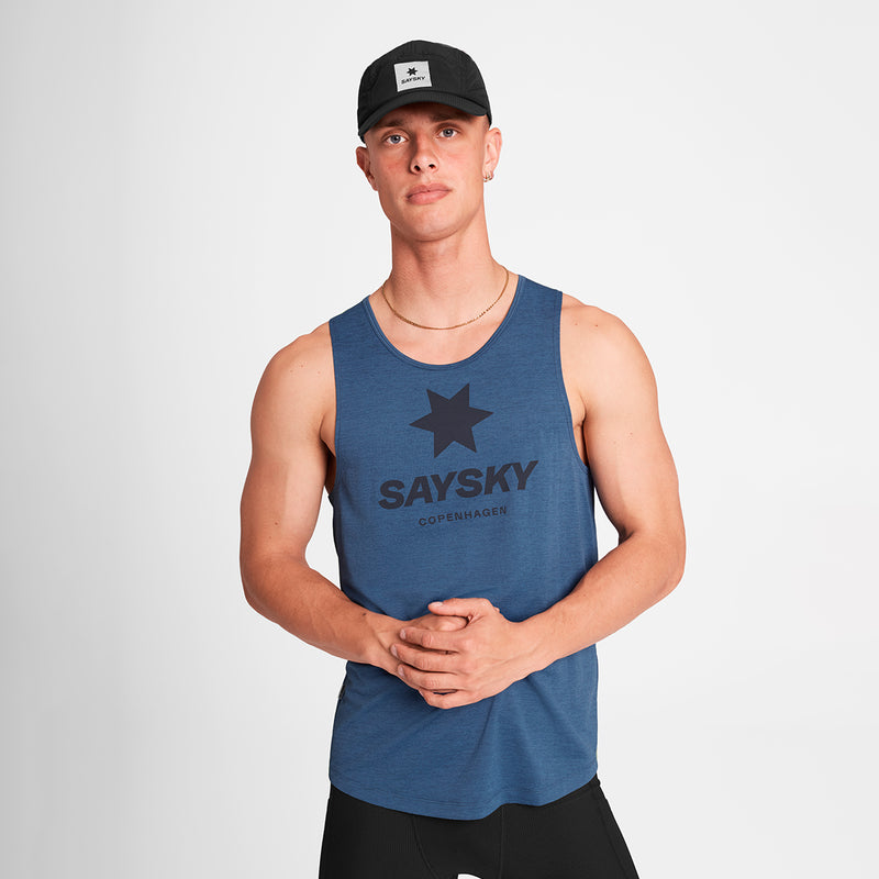 SAYSKY Logo Combat Pro Singlet SINGLETS 2012 - BLUE
