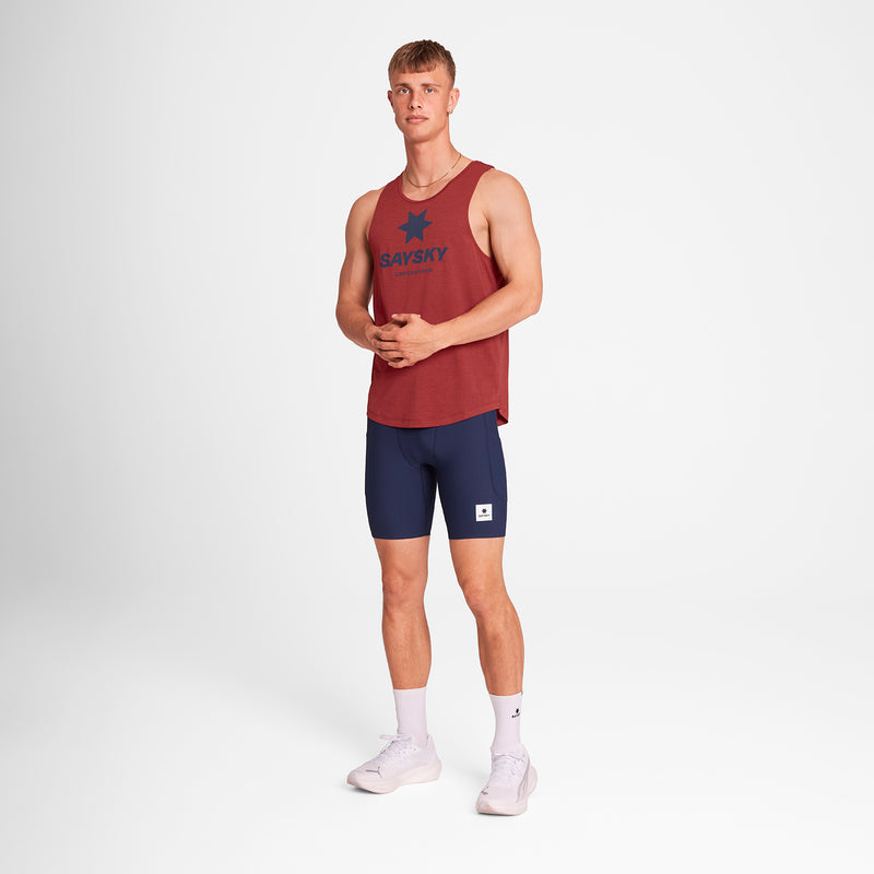 SAYSKY Logo Combat Pro Singlet SINGLETS 5007 - RED