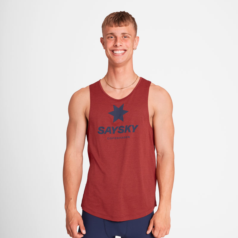 SAYSKY Logo Combat Pro Singlet SINGLETS 5007 - RED