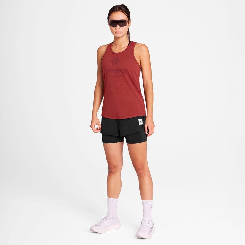 SAYSKY Logo Combat Pro Singlet SINGLETS 5007 - RED