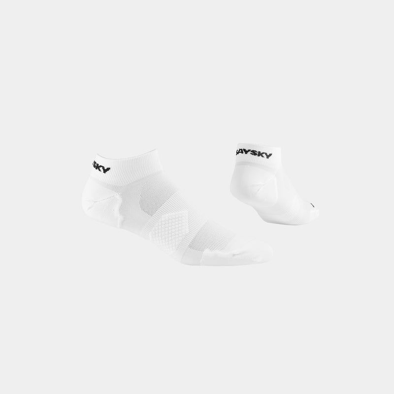 SAYSKY Logo Low Combat Socks 500 SOCKEN 101 - WHITE