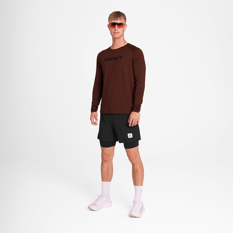 SAYSKY Logo Pace Long Sleeve LONGSLEEVES 5008 - RED