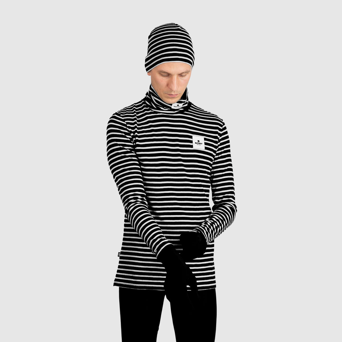 SAYSKY Merino Base 165 Mütze HEADWEAR 002 - STRIPES