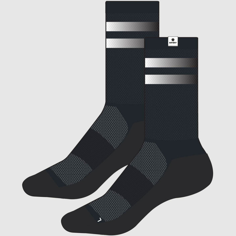 SAYSKY Merino High Socks SOCKEN 901 - BLACK