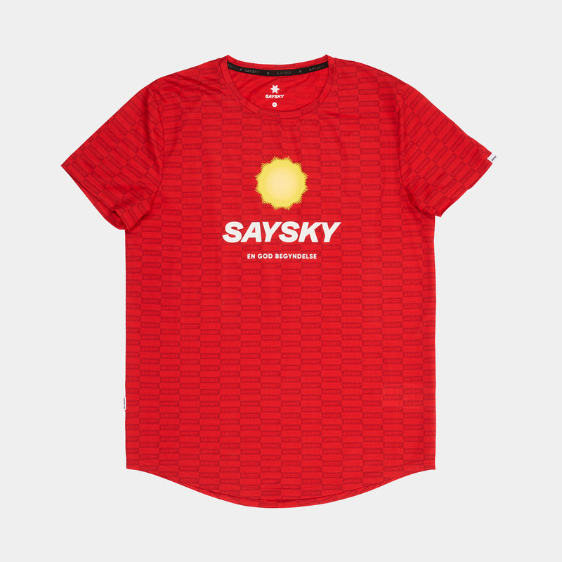 SAYSKY OTA x Saysky Combat T-shirt T-SHIRTS 1057 - RED AOP