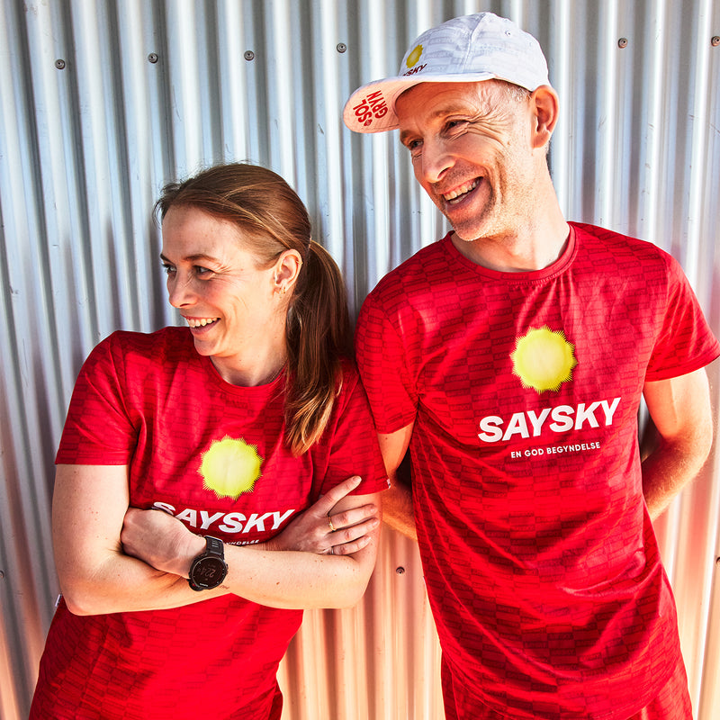 SAYSKY OTA x Saysky Combat T-shirt T-SHIRTS 1057 - RED AOP