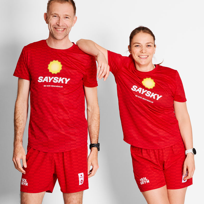 SAYSKY OTA x Saysky Combat T-shirt T-SHIRTS 1057 - RED AOP
