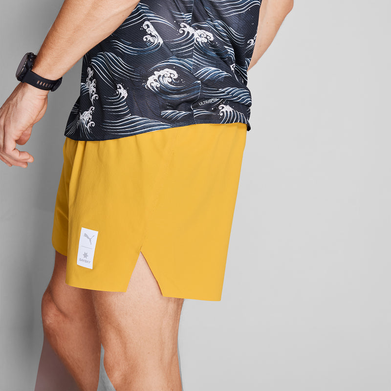 SAYSKY PUMA X SAYSKY SHORTS SHORTS 402 - YELLOW