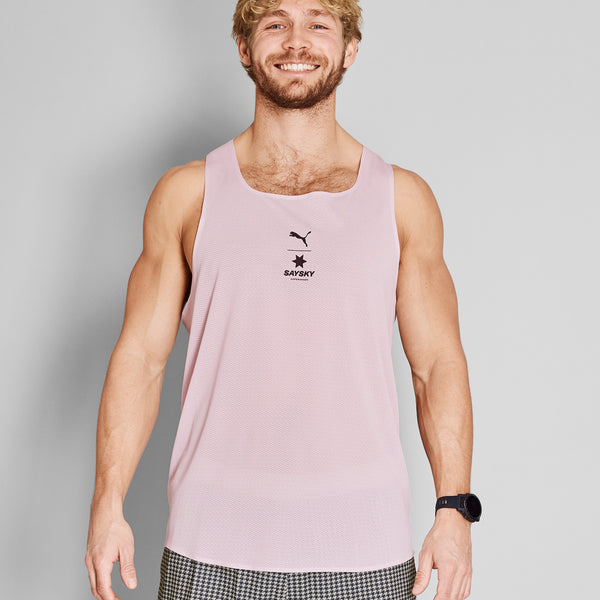 SAYSKY PUMA X SAYSKY SINGLET SINGLETS 504 - PINK