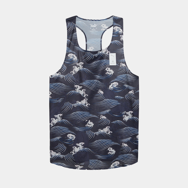 SAYSKY PUMA X SAYSKY SINGLET SINGLETS 1013 - BLUE AOP