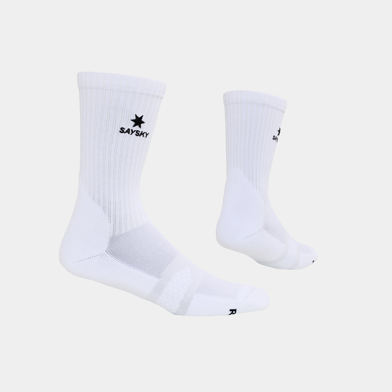 SAYSKY Pace High Socks SOCKEN 101 - WHITE