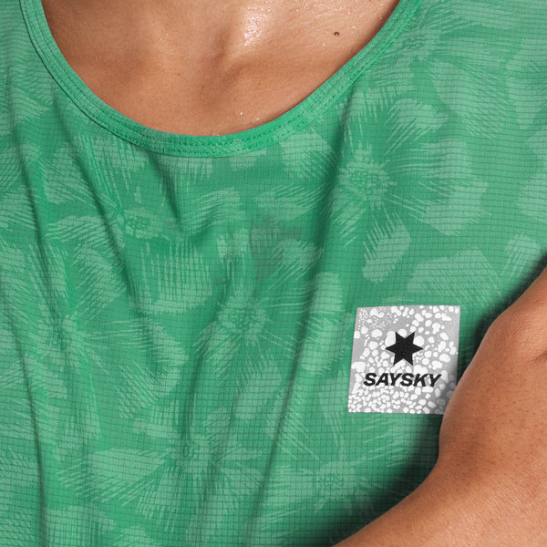 SAYSKY Reactive Flow Singlet SINGLETS 1038 - GREEN AOP