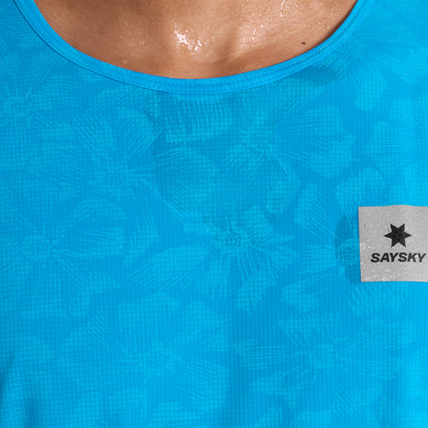 SAYSKY Reactive Flow Singlet SINGLETS 1045- BLUE AOP