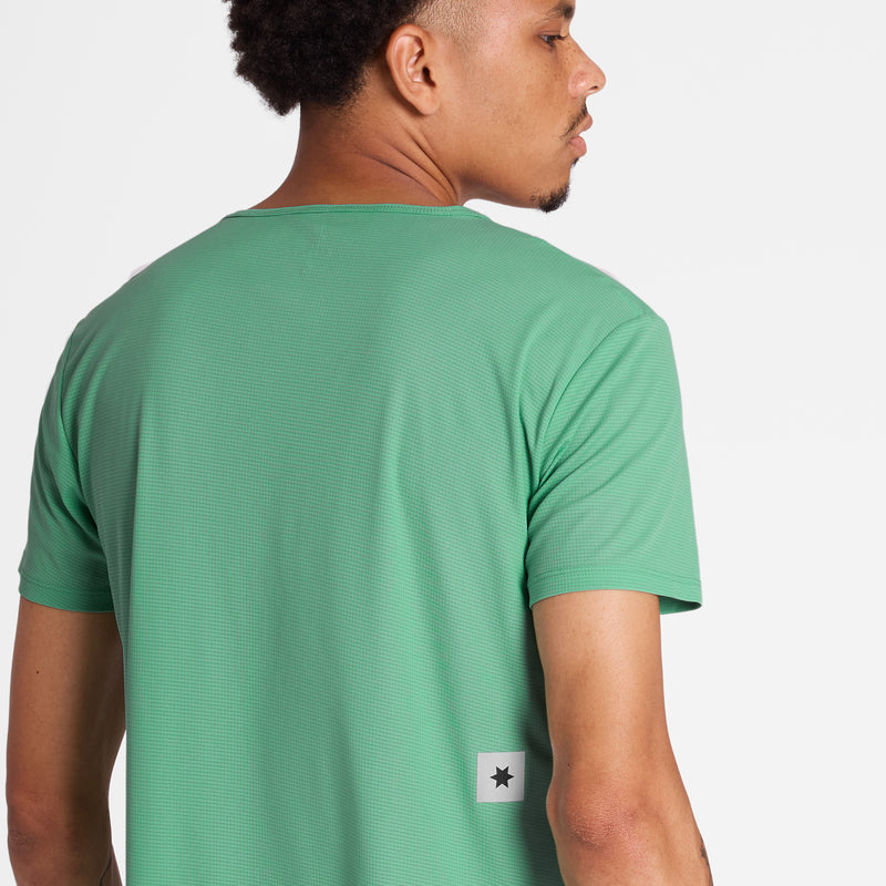 SAYSKY Reactive Flow T-Shirt T-SHIRTS 1038 - GREEN AOP
