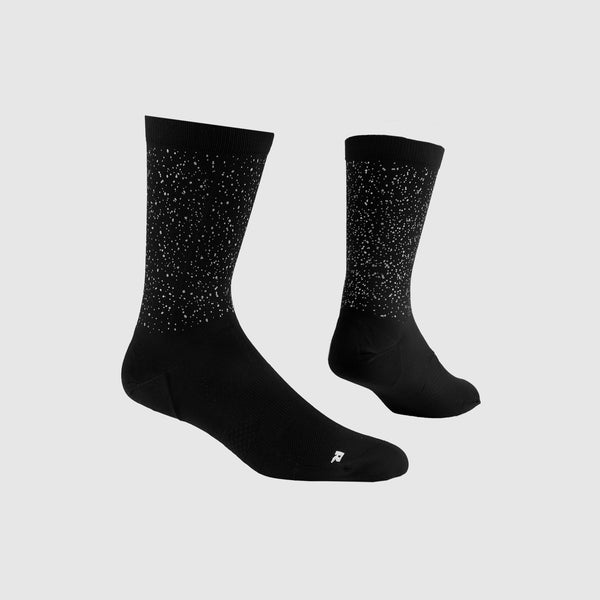 SAYSKY Reflective High Combat Socks 300 SOCKEN 901 - BLACK