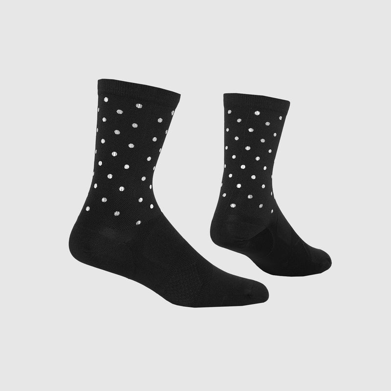 SAYSKY Reflective High Combat Socks 300 SOCKEN 901 - BLACK