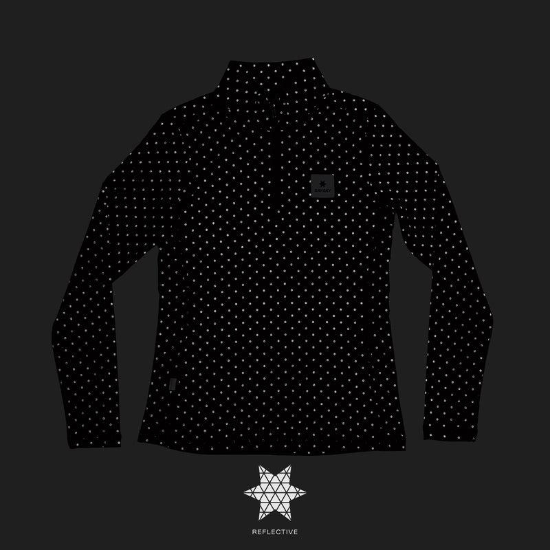 SAYSKY Reflective Pace Half Zip LONGSLEEVES 1022 - PURPLE
