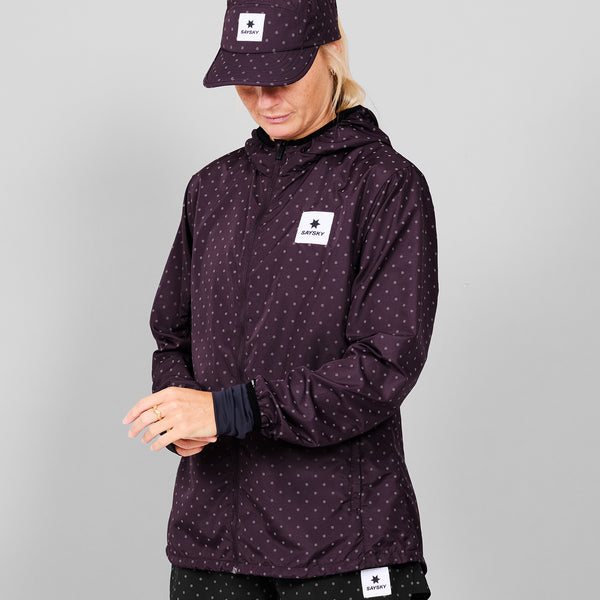 SAYSKY Reflective Polka Blaze Jacke JACKEN/WESTEN 1022 - PURPLE