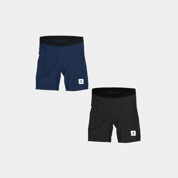 Combat Rib Short Tights 8" - 2 Pack