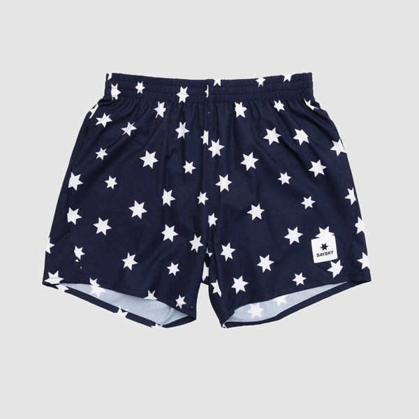 SAYSKY Star Pace Shorts 5'' SHORTS 1028 - BLUE/WHITE AOP