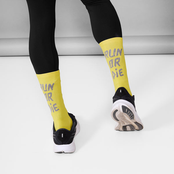 SAYSKY Statement High Combat Socks 100 SOCKEN 413 - YELLOW