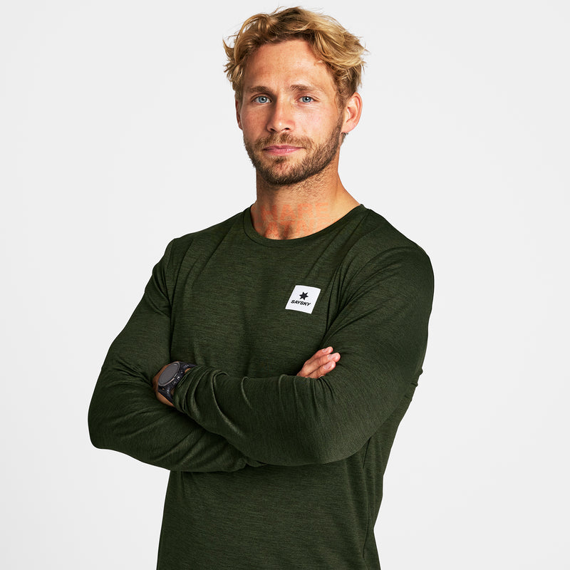 SAYSKY Statement Pace Long Sleeve LONGSLEEVES 3001 - GREEN